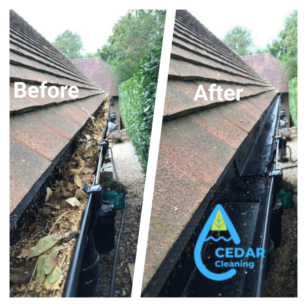 Gutter clean Farnham