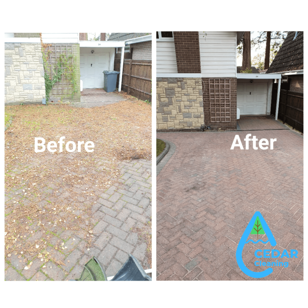 driveway clean camberley